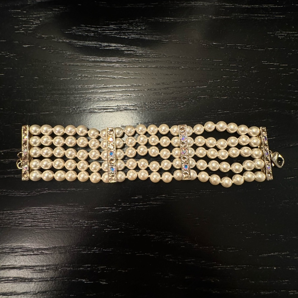 ST. JOHH Pearl & Gold Bracelet
